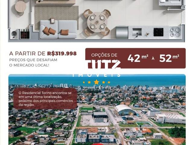 #AP0590 - Apartamento  Padrão para Venda em Matinhos - PR - 1